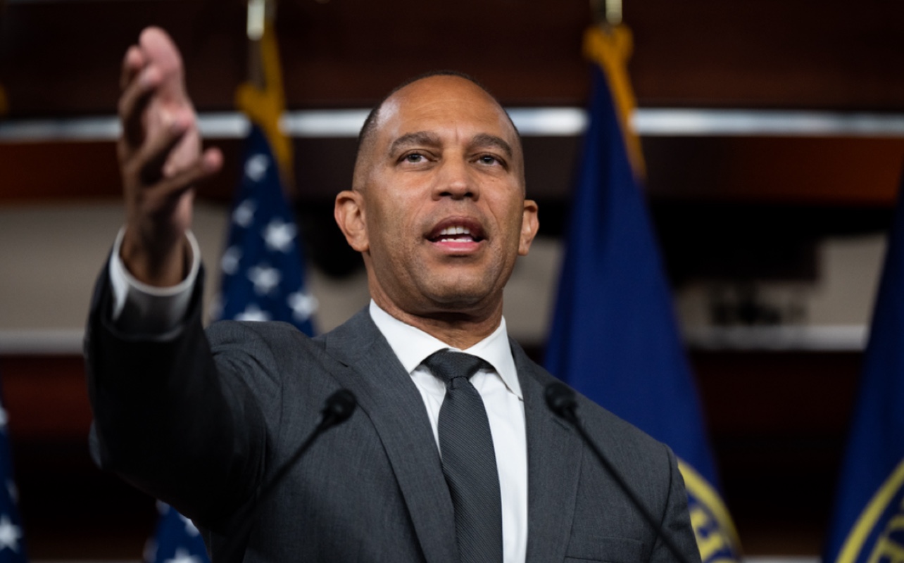 House Minority Leader Hakeem Jeffries Addresses Senate Funding Bill