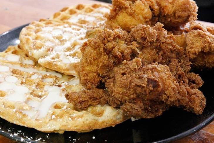 Roscoe’s Chicken And Waffles Gets Backlash For Inflatable Donald Trump Doll Near Restaurant