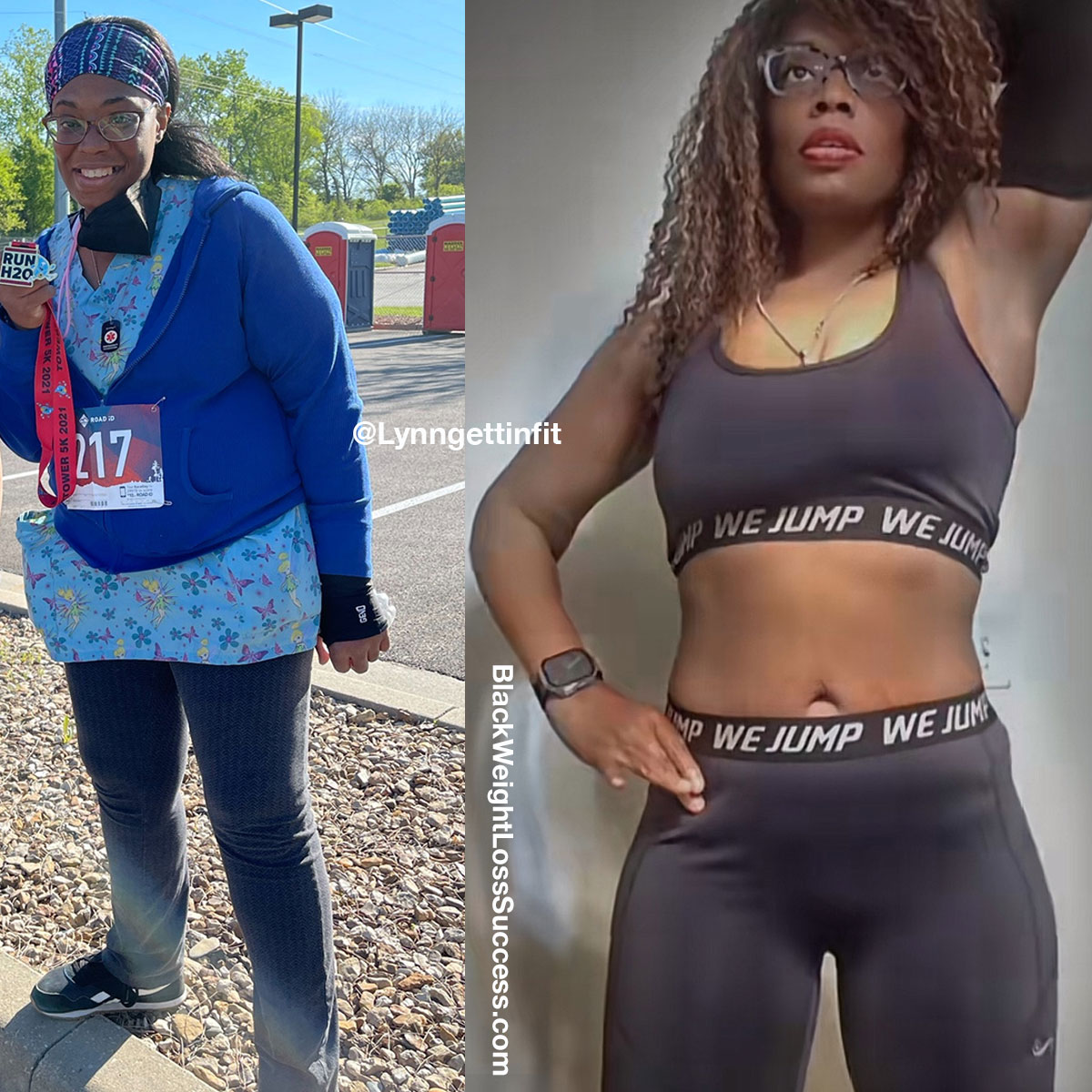 Lynn lost 57 pounds