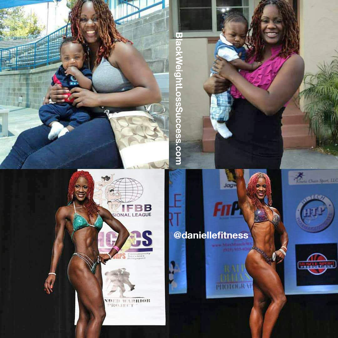Danielle lost 70 pounds
