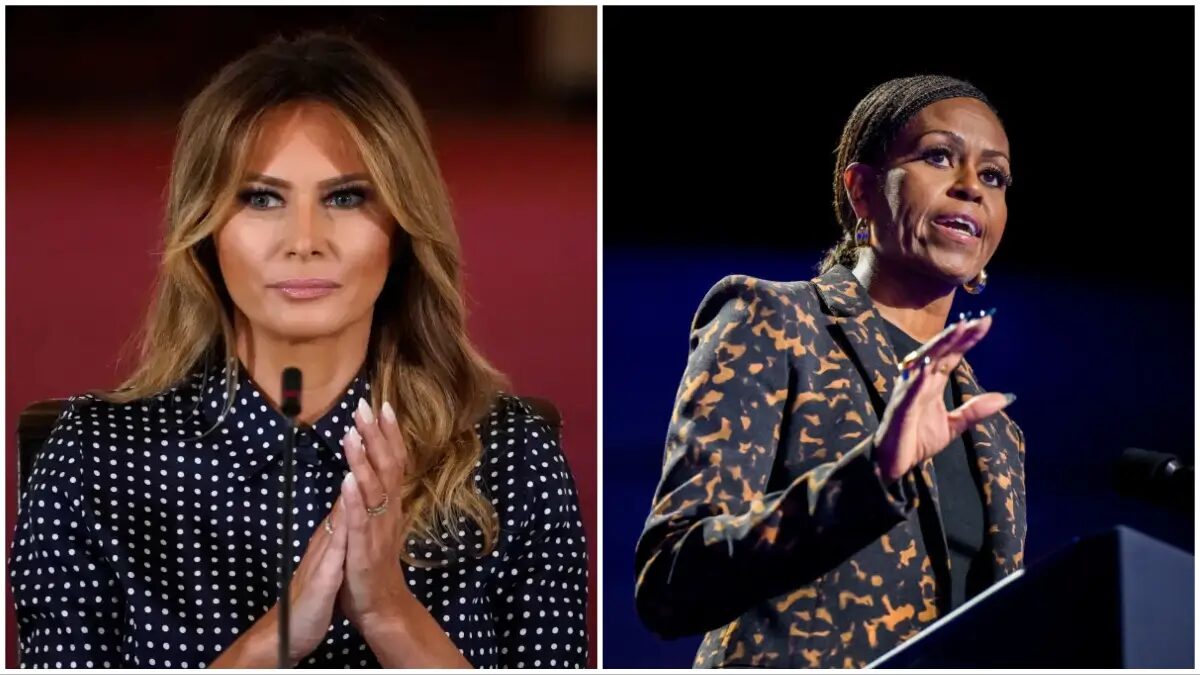 ‘She’s Never Been Fake’: Melania Trump’s Controversial Comments on Obama Administration Fuel Feud as Reports Claim Michelle Obama Will Skip Trump’s Second Inauguration
