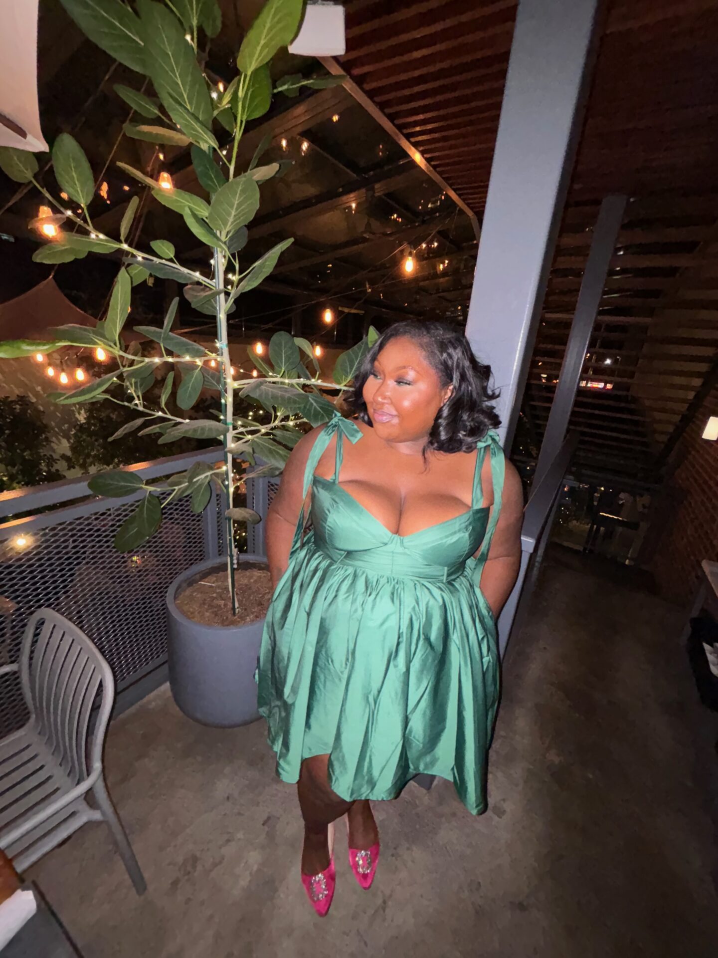 Style Diary: I Paired My $27 Birthday Dress With A Marco Hall Cape