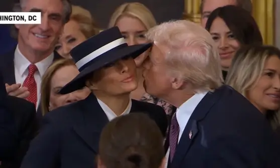 ‘Melania’s Dreading Four More Years’: Melania Trump Seemingly Uses Fashion to Block Her Husband’s Affection as Her ‘Unhappy’ Return to White House Intensifies