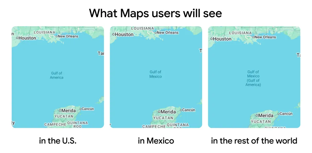 Following Google, Apple Updates Its Map To ‘Gulf Of America’