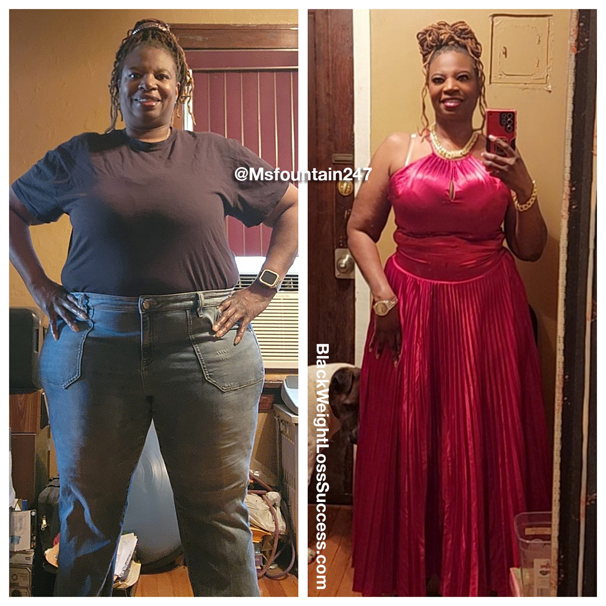 Consuella lost 44 pounds