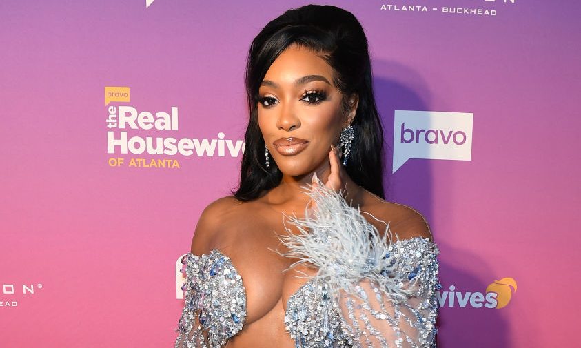 Porsha Williams Heats Up Instagram In An Itty-Bitty Green Bikini