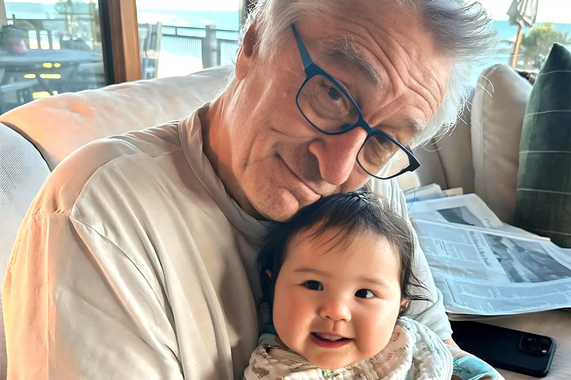 Report: Robert De Niro Favors Toddler Daughter to Inherit Fortune, Causing Bitter Clash Among His Older Kids