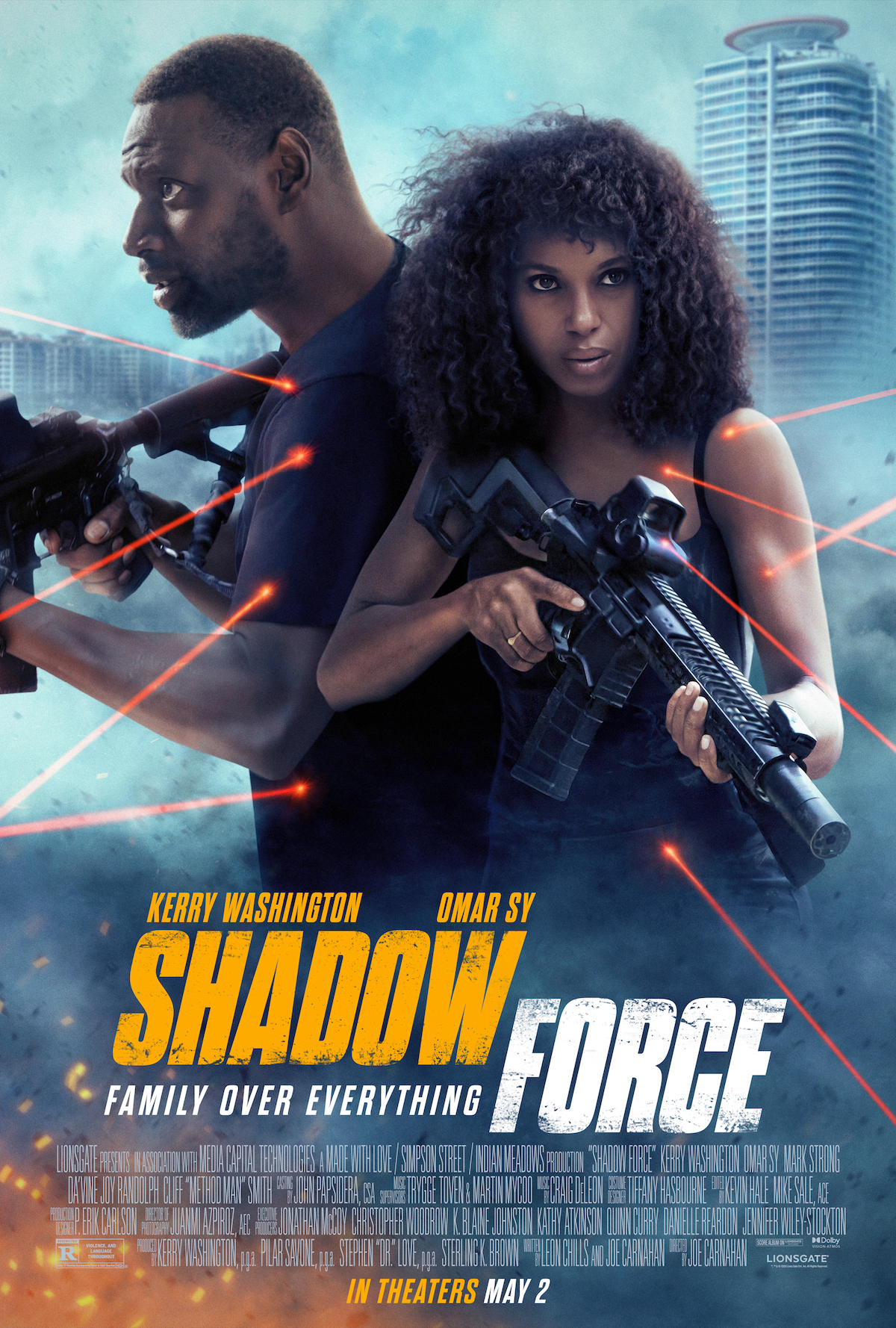 Family Over Everything: Kerry Washington & Omar Sy Electrify In The Action-Packed ‘Shadow Force’ Official Trailer + First Look Images