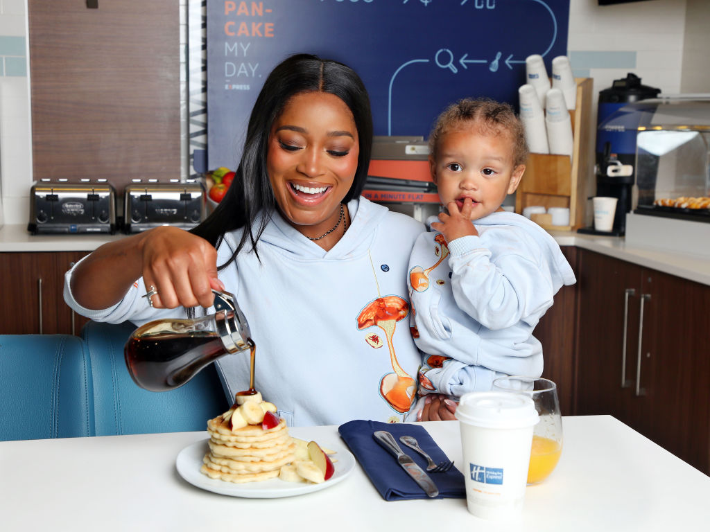Serving Family, Faith & Fashion: Keke Palmer & Kand Burruss Amongst Celebrities Who Celebrated Easter This Year [Gallery]