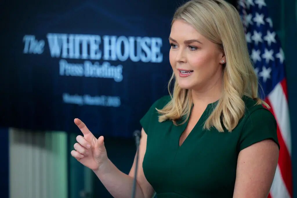 ‘He’s the Best Dad I Could Ever Ask For’: Trump’s Press Secretary Karoline Leavitt, 27, Says Rich Husband, 60, Got More Than He Bargained for With Their Baby and ‘Circus’ Life