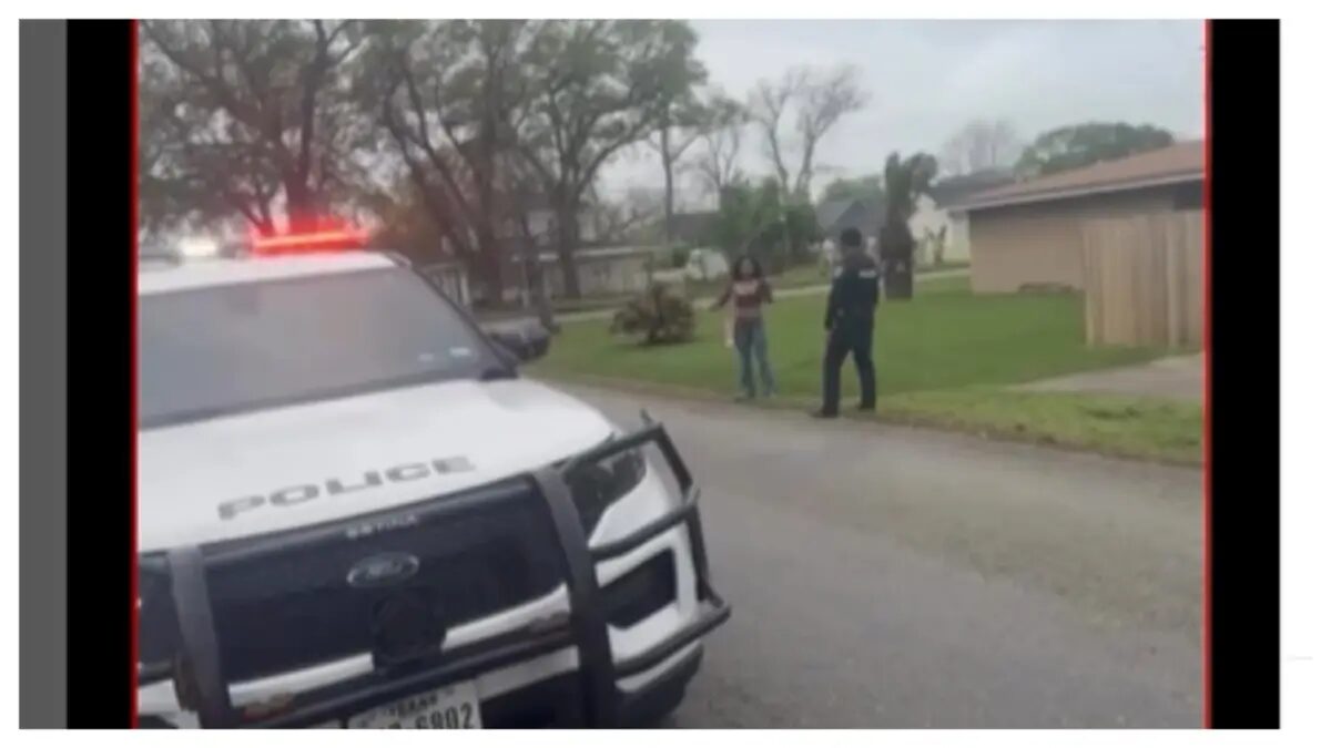 ‘This Is Ridiculous’: Black Texas Woman Is Detained for Walking on the Wrong Side of the Road While Her White Husband Remained Unbothered By Officers, Viral Video Shows