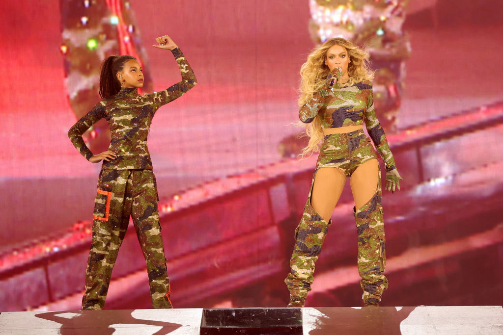 Blue Ivy & Rumi Steal The Show At The Cowboy Carter Tour Opening Night
