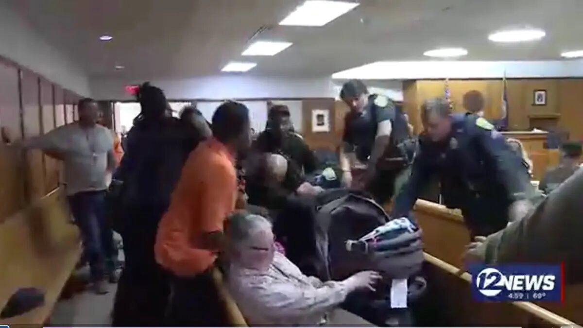 ‘He Has No Remorse!’: Brawl Erupts During Sentencing of 19-Year-Old Who Fatally Shot Teen. Family Members on Both Sides Tussle After Victim’s Mother Requests ‘Maximum Sentence’