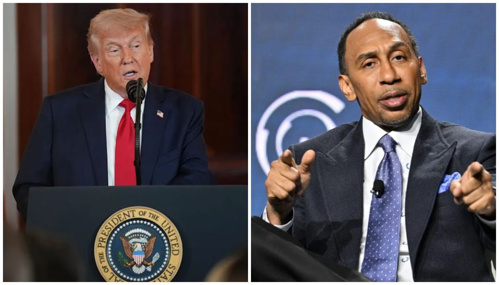 Trump Endorses A Stephen A. Smith For President & Appears To Confuse Harvard With “Riots In Harlem,” Social Media Reacts