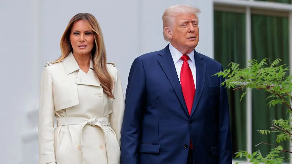 ‘Wishing She Was Anywhere Else’: Melania Trump Caught Seemingly Dozing Off During Donald Trump’s Birthday Celebration