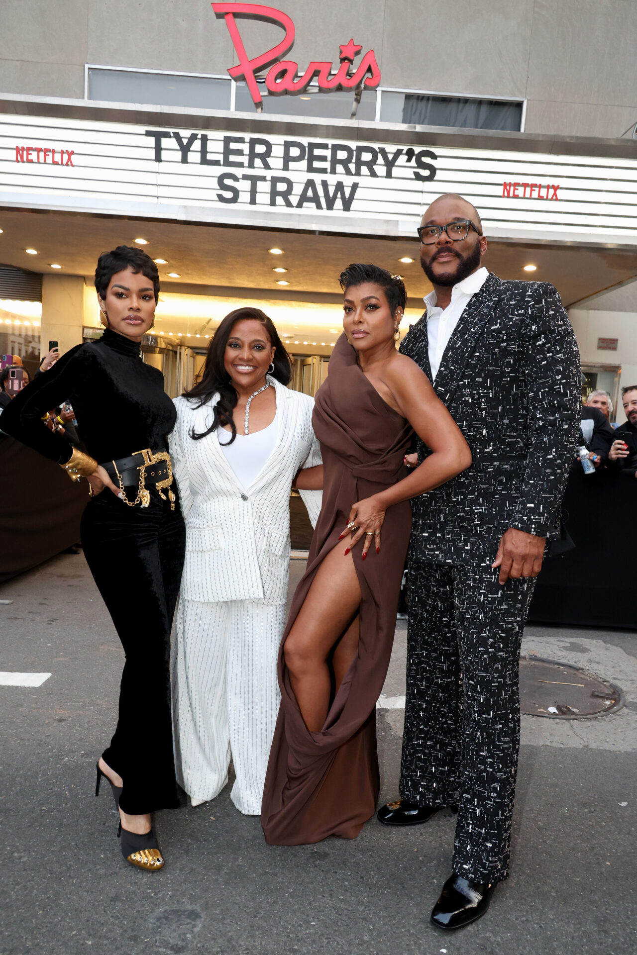 Big Apple Brilliance: Tyler Perry, Taraji P. Henson, Teyana Taylor, Sherri Shepherd & More Attend Special New York Screening Of ‘Straw’