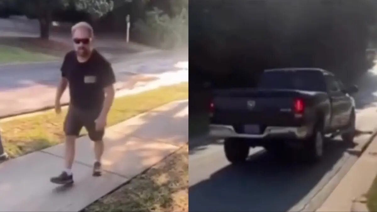 ‘Immediate Karma’: White Truck Driver Flipped Off Black Man and Hurled Racial Insult After He Tried to Save Him from Driving Into a Sinkhole