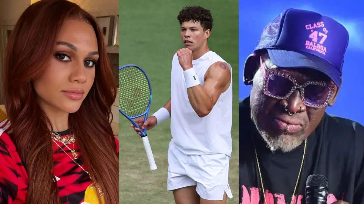 ‘It’s Very Clear She Was Not Raised by Dennis’: Ben Shelton’s Wimbledon Victory Sours After Announcer Drags Trinity Rodman’s Estranged Father Dennis Rodman Into the Spotlight