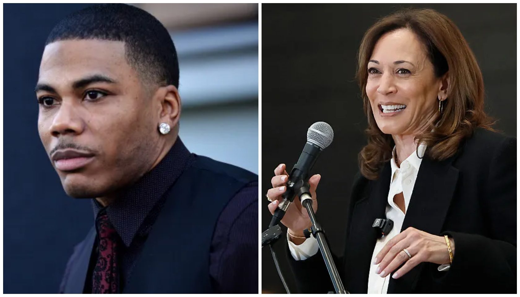 Nelly Slams Kamala Harris For Imprisoning Black Men & Having A White Husband, Social Media Reacts