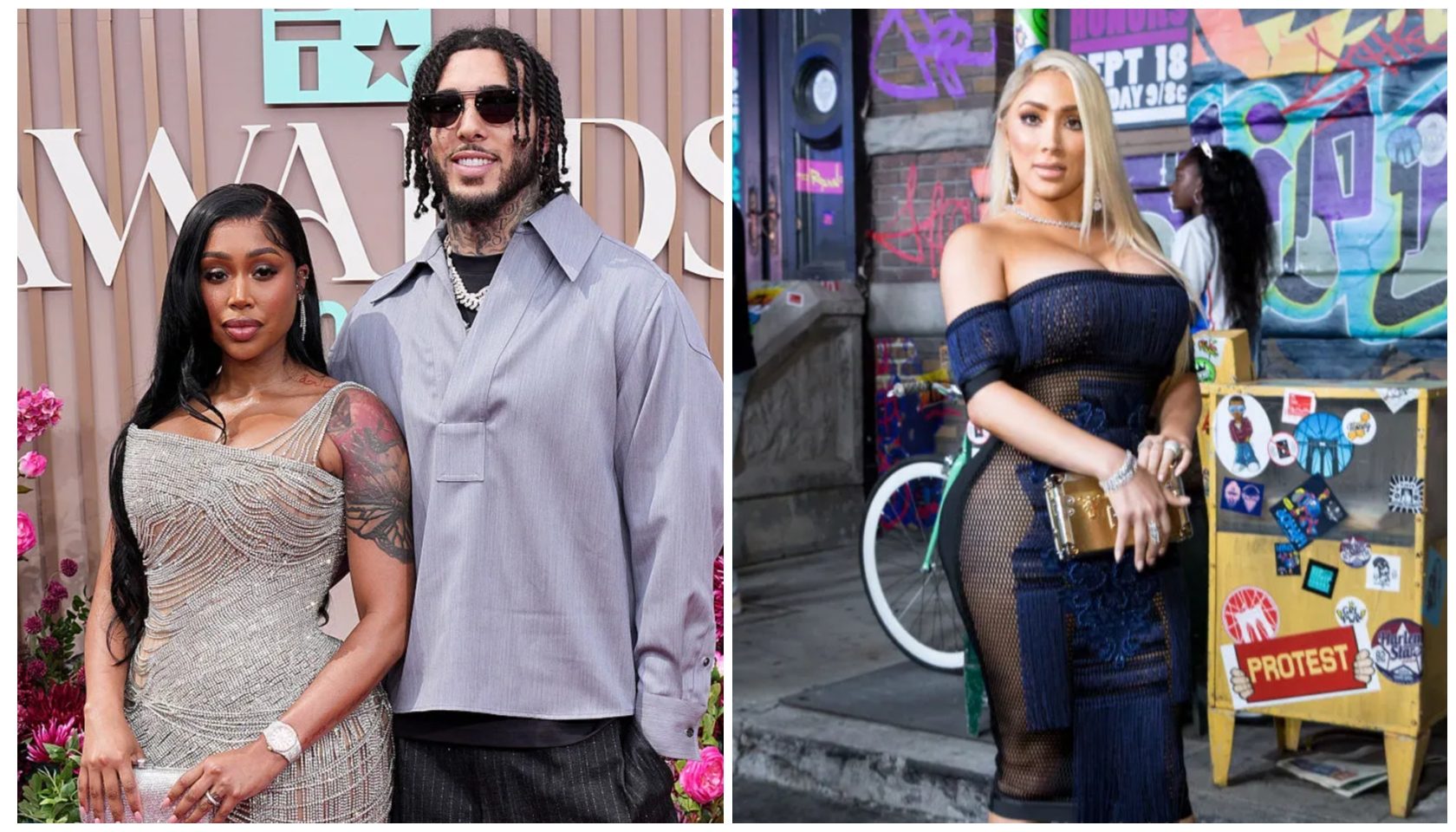 LiAngelo Ball Files For Divorce From Pregnant Rashida Nicole After 3 Months, Estranged Wife Alleges Miss Nikki Baby’s Been Harassing Her