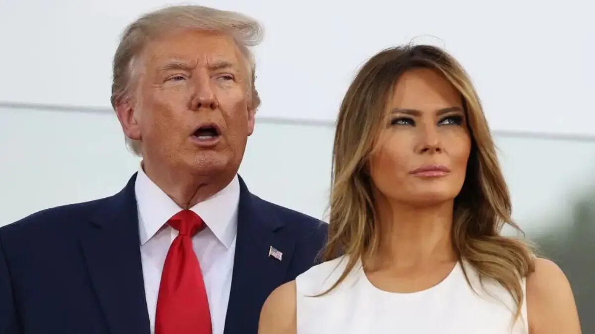 ‘She Looks Mortified’: Donald Trump Leans In to Kiss Wife Melania at White House Event, Fans Zoom In on Her Reaction