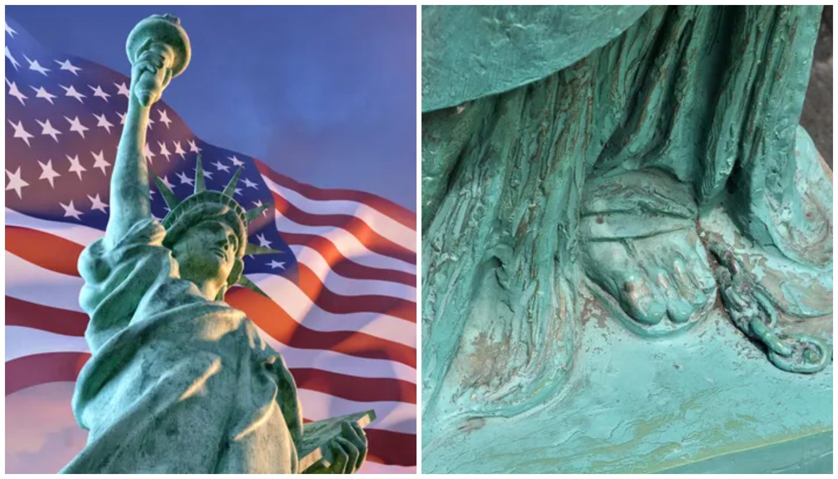 Independence Day And The Statue Of Liberty Chains Explained