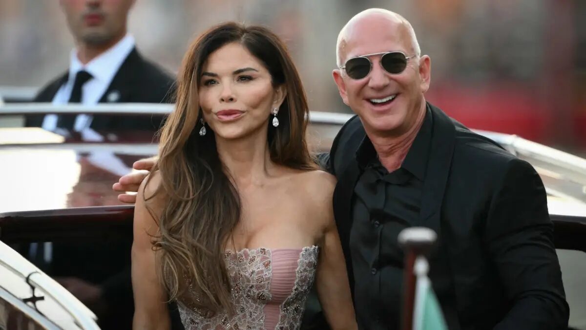 ‘His Wife Dressed Like This In Public ?’: Lauren Sánchez’s Barely-There Dress with Jeff Bezos Sets Internet on Fire, Fans Say She Took It Too Far