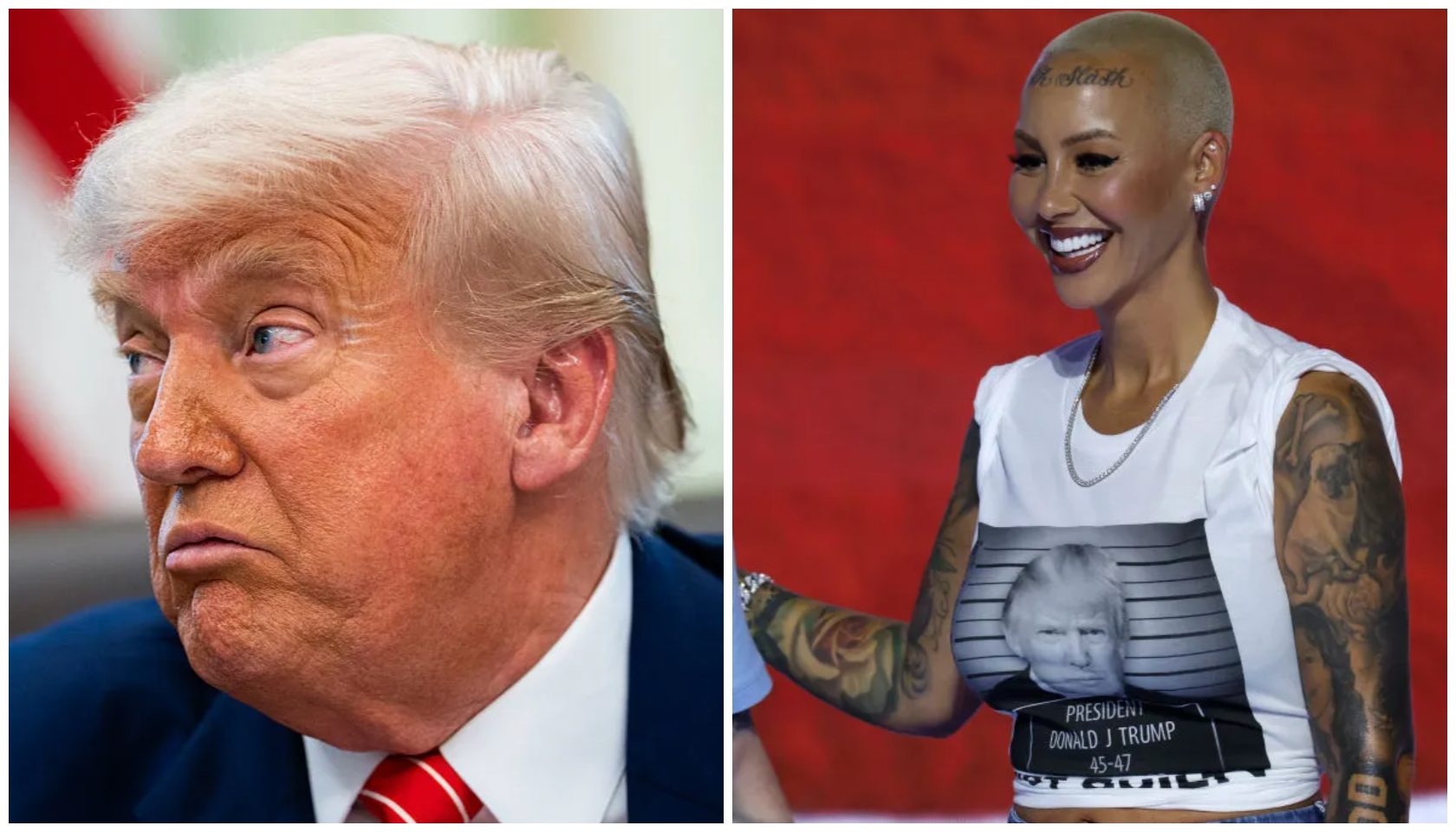 MAGA Muva Amber Rose Claims Trump Was Right To Send National Guard To D.C., X Roasts Her
