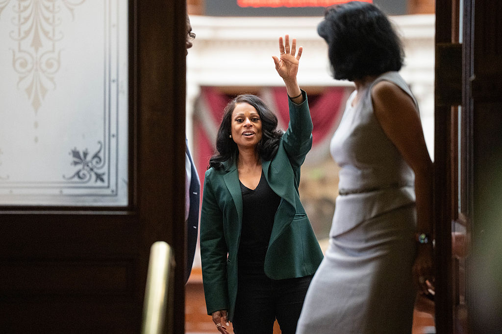 Rep. Nicole Collier: VP Kamala Harris Calls To Support During Texas Politician’s Second Night Sleeping On House Floor