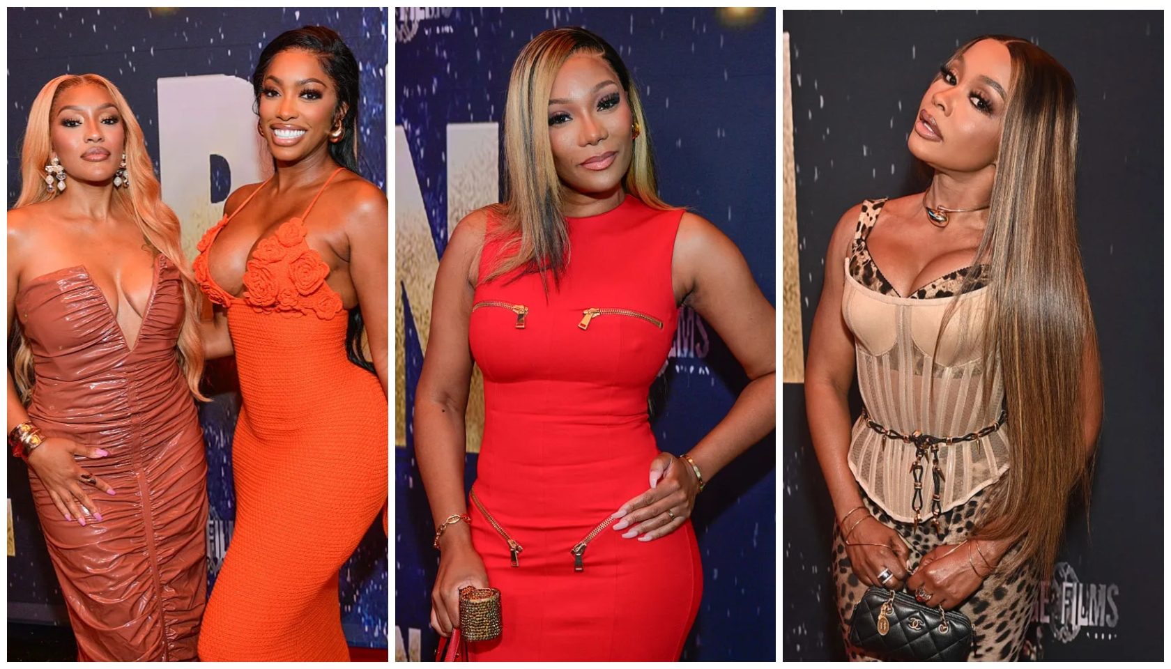 Seen On The #RHOA Scene: Haute Housewives Porsha Williams, Angela Oakley & Phaedra Parks Support Drew Sidora’s ‘Run’ ATL Premiere