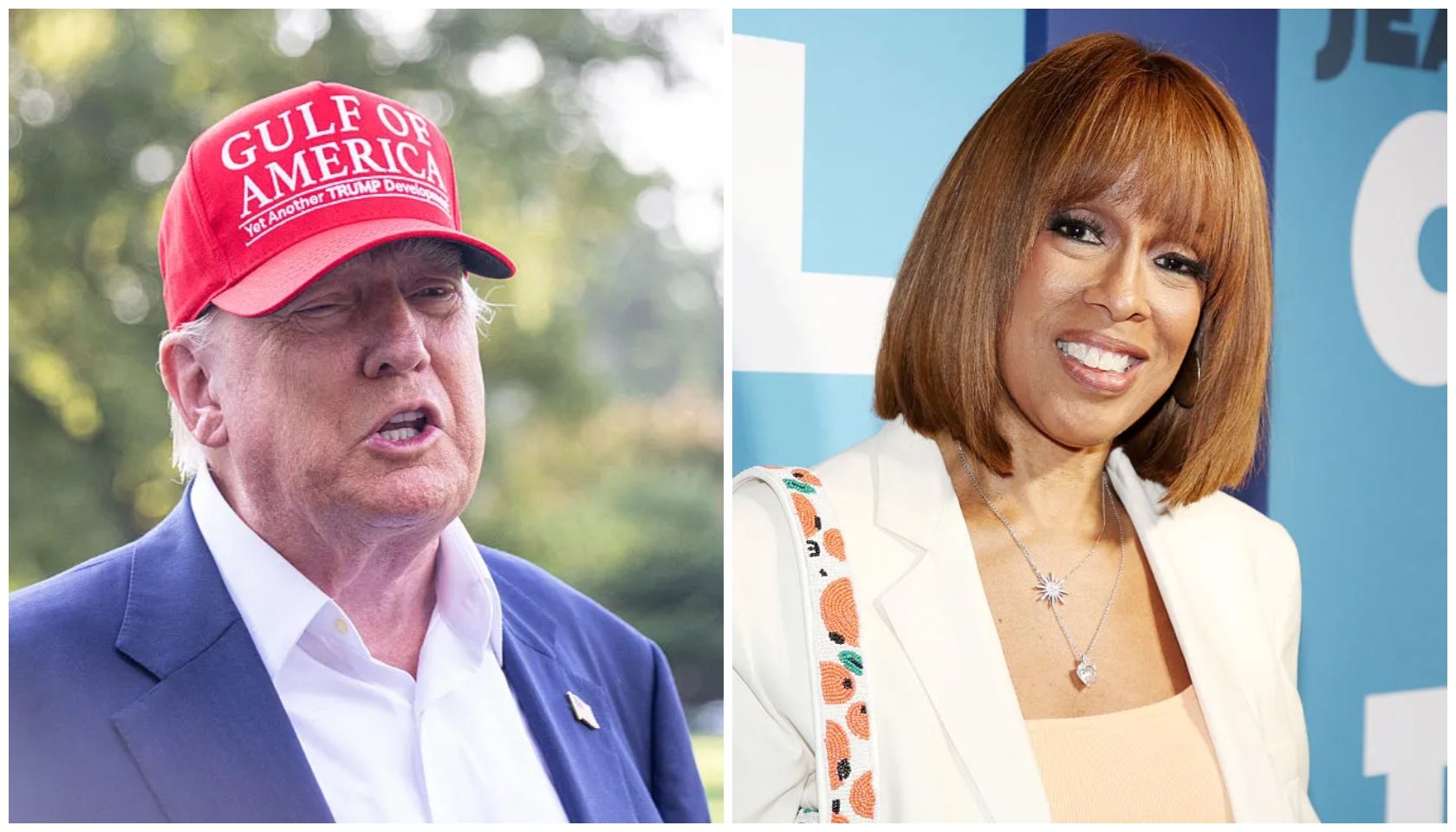 Gayle King Responds To President Trump After He Attacks Her On Social Media