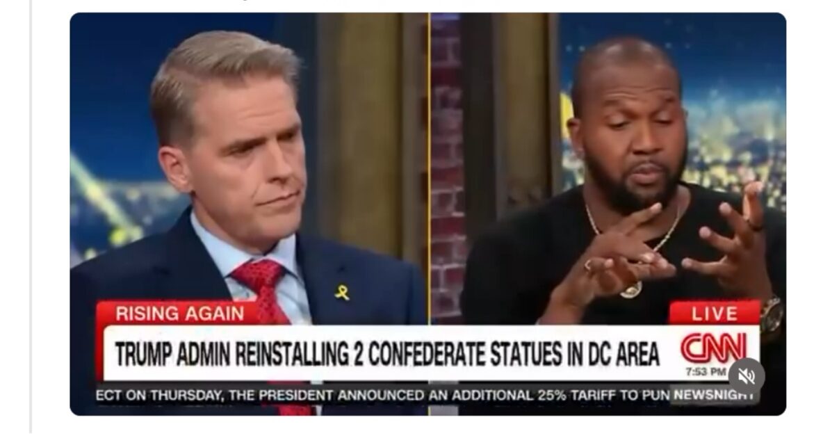 ‘Stunned’: Viewers Notice Scott Jennings’ ‘Smug A—’ Was Quiet the Entire Time Van Lathan Called Out Trump for Reinstalling Confederate Statues, and They Know Exactly Why