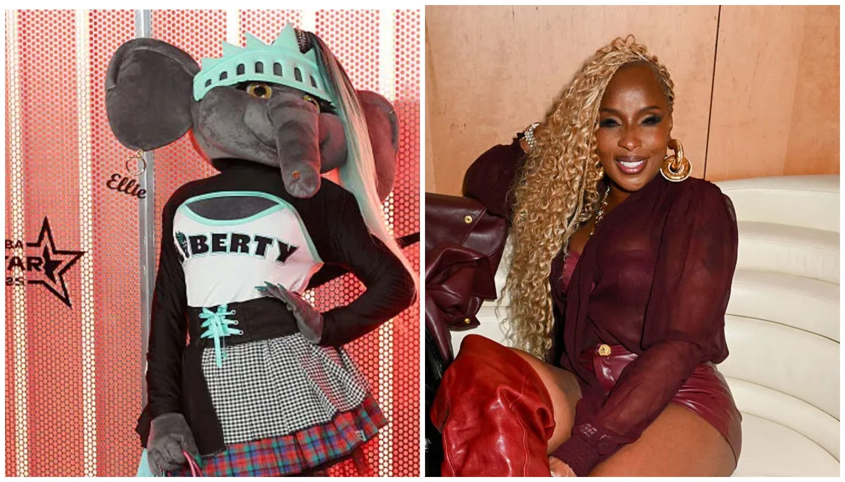 What’s The 411? Ellie The Elephant Puts Thigh-High Boots On The Ground For An Epic Mary J. Blige Tribute