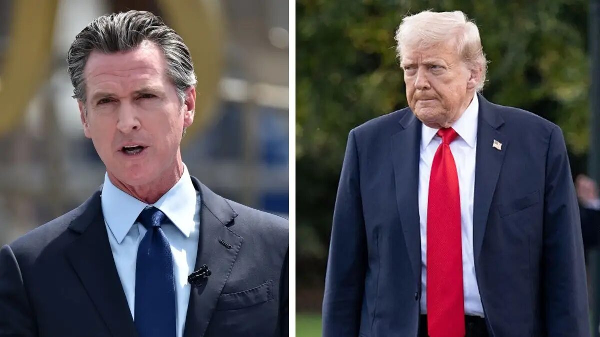 ‘Get Rid of Man Boobs’: Newsom Drops Savage Close-Up of Trump’s ‘Fat’ Body as Fans Zoom In and Say It’s the Most Humiliating Pic Yet