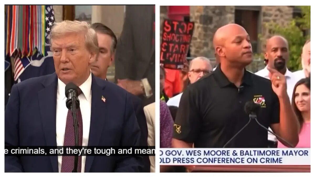 Trump Just Said D.C. Black Men Are ‘Born Criminals’ and His Team Didn’t Even Blink—But Gov. Wes Moore Fired Back with a Clapback Too Savage to Ignore