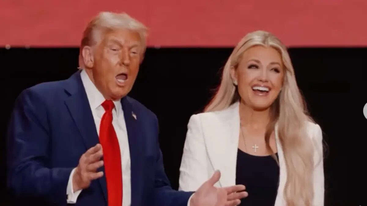 ‘They Definitely Did It’: Trump’s Bizarre Dancing and Odd Embrace of Charlie Kirk’s Widow at Memorial Raises Eyebrows