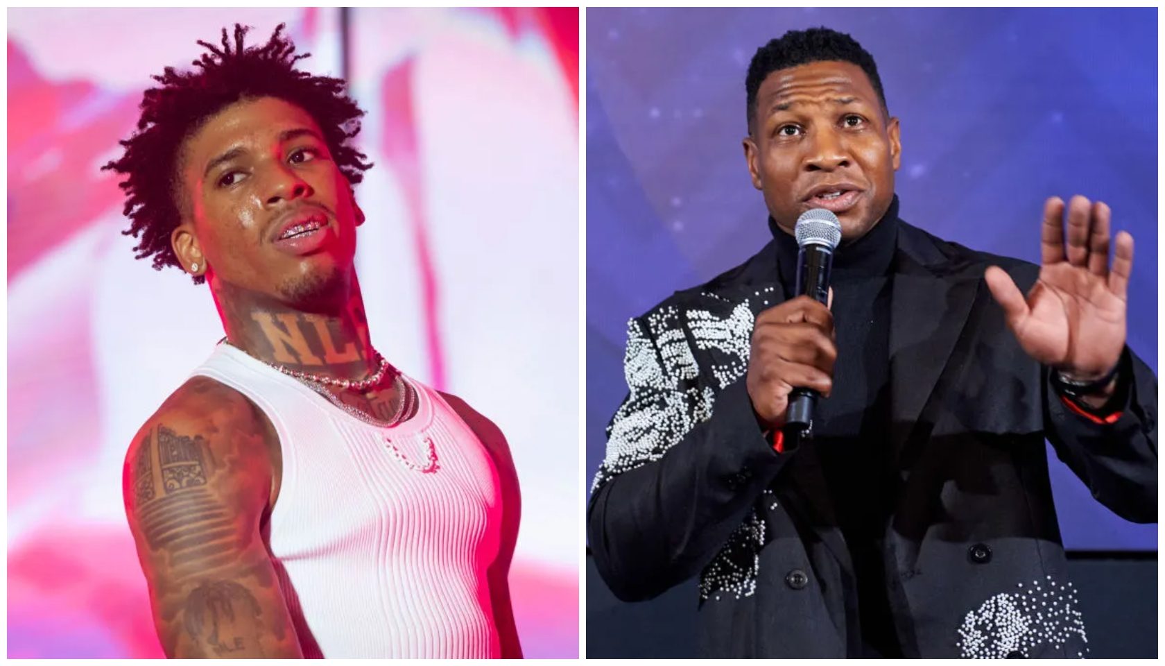 NLE Choppa Claps Back At Jonathan Majors Over Bible Debate: “Read It Again”