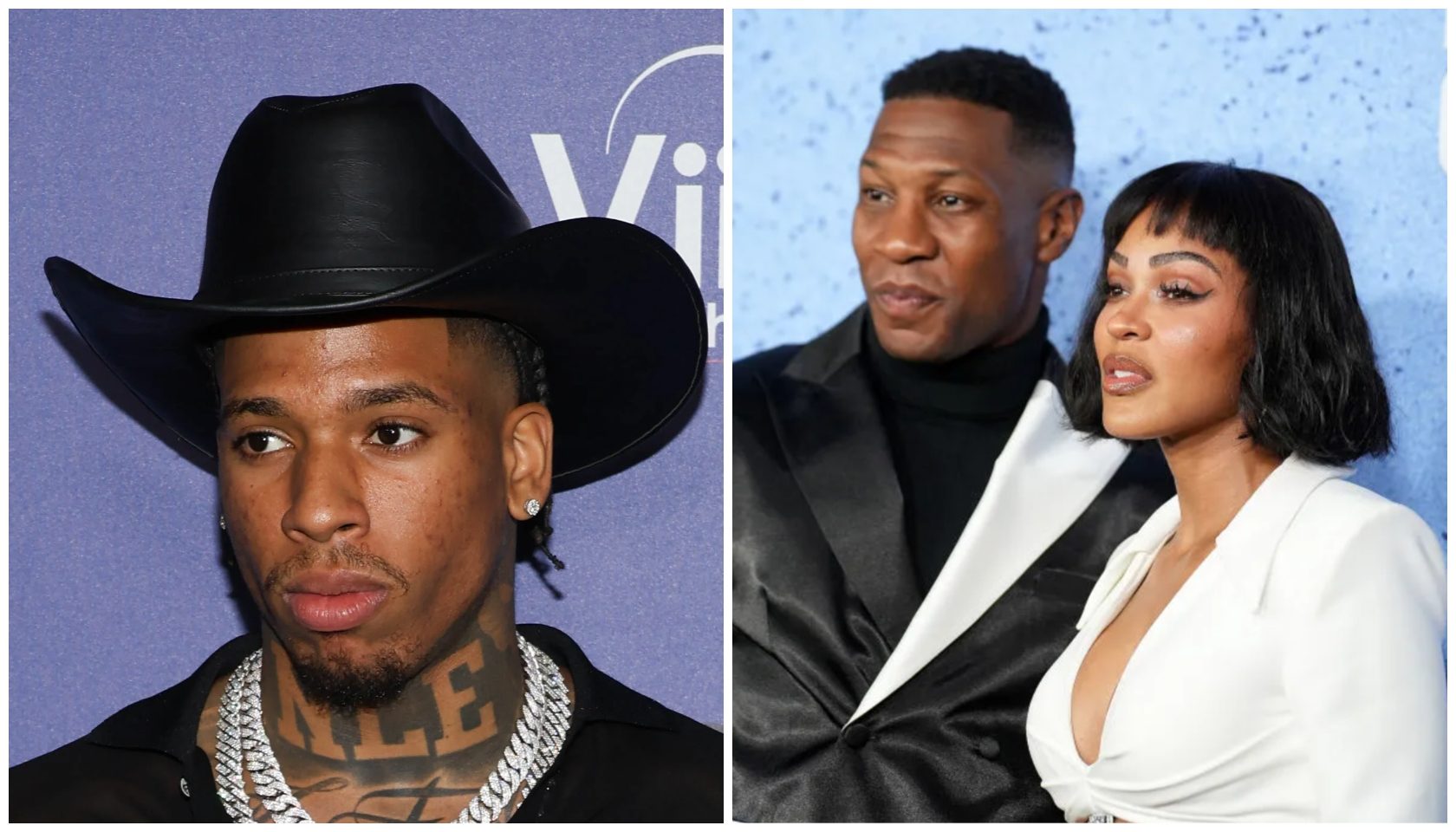 NLE Choppa Blames Bible Beef With Jonathan Majors On Meagan Good