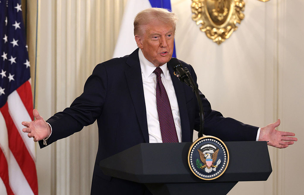 ‘WTF?’: Trump Tries to Inspire, Goes Off the Rails, and Ends Up Belittling His Audience with a Completely Made-Up Story About ‘Real Men’