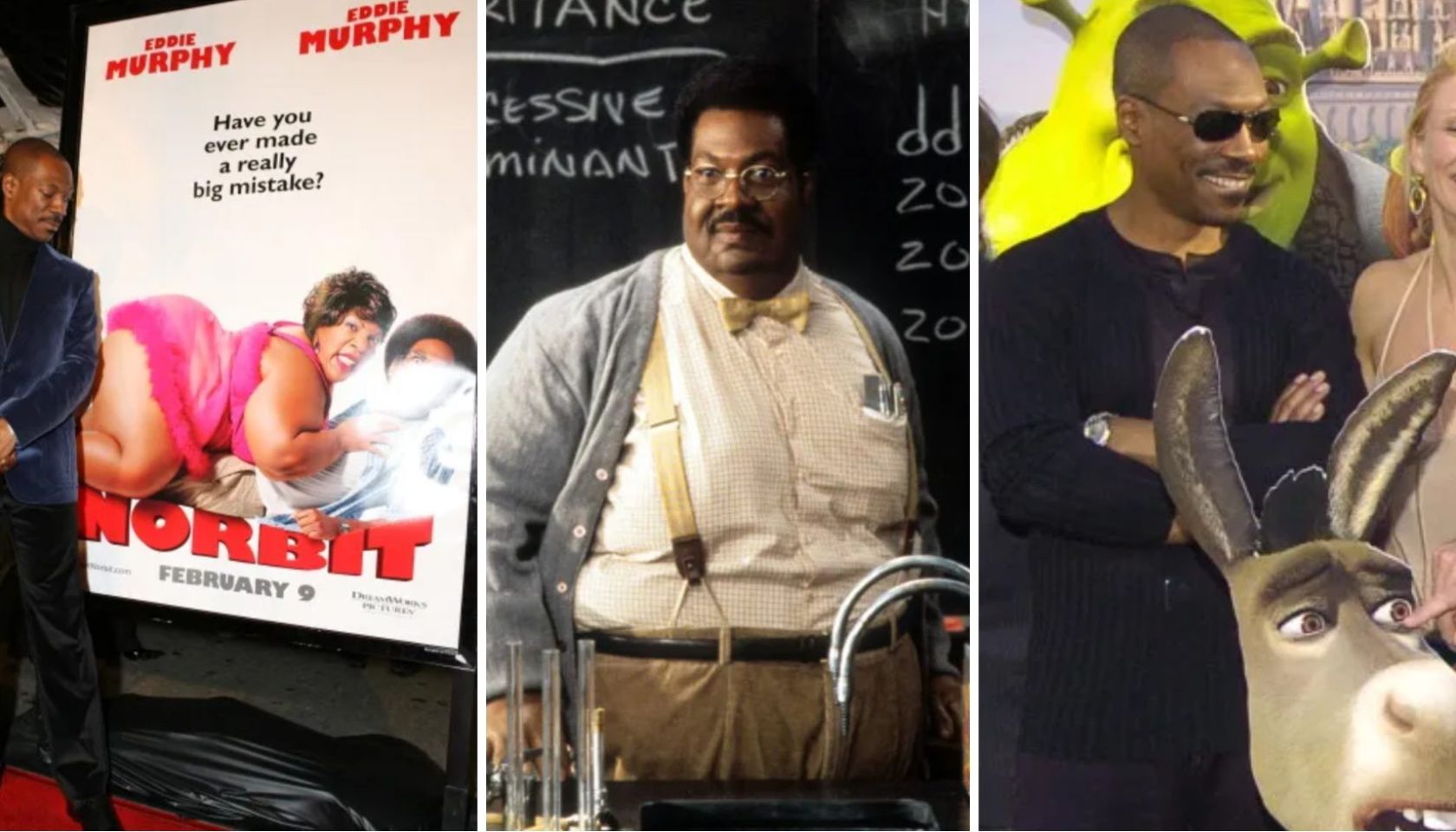 Norbit? Nutty? Donkey? Defining Eddie Murphy’s ‘Best’ Role
