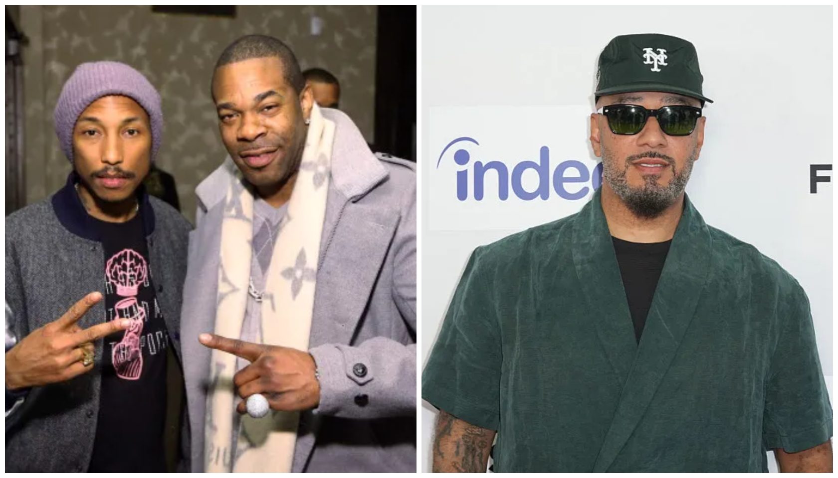 Busta Rhymes Says Swizz Beatz and Pharrell’s Tough Love Helped Him Find “Peace” & Get In Shape