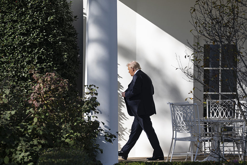 ‘Who Approved This’: Trump Covers Even More of the White House in Gold — This Time on the Outside — and the Zoom-In Has Folks in Stitches