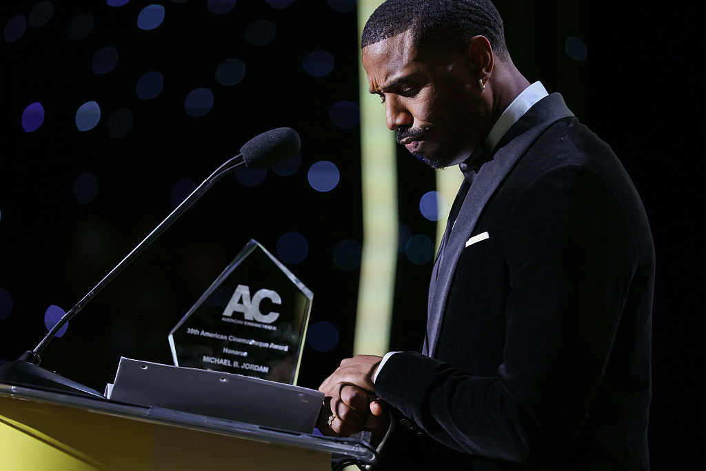 Michael B. Jordan Gets Emotional While Accepting Award From Longtime Film Collaborator Ryan Coogler