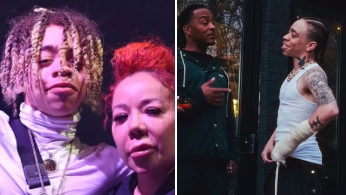 ‘Wanna from the Trenches So Bad’: Tiny Harris Claps Back After T.I. Embarrasses Son King at Their Grandchild’s First Party