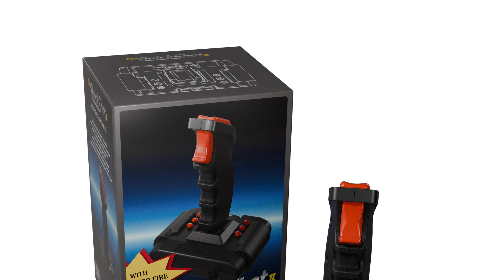 Blast From The Past: Retro Games Brings Back Quickshot II Joystick