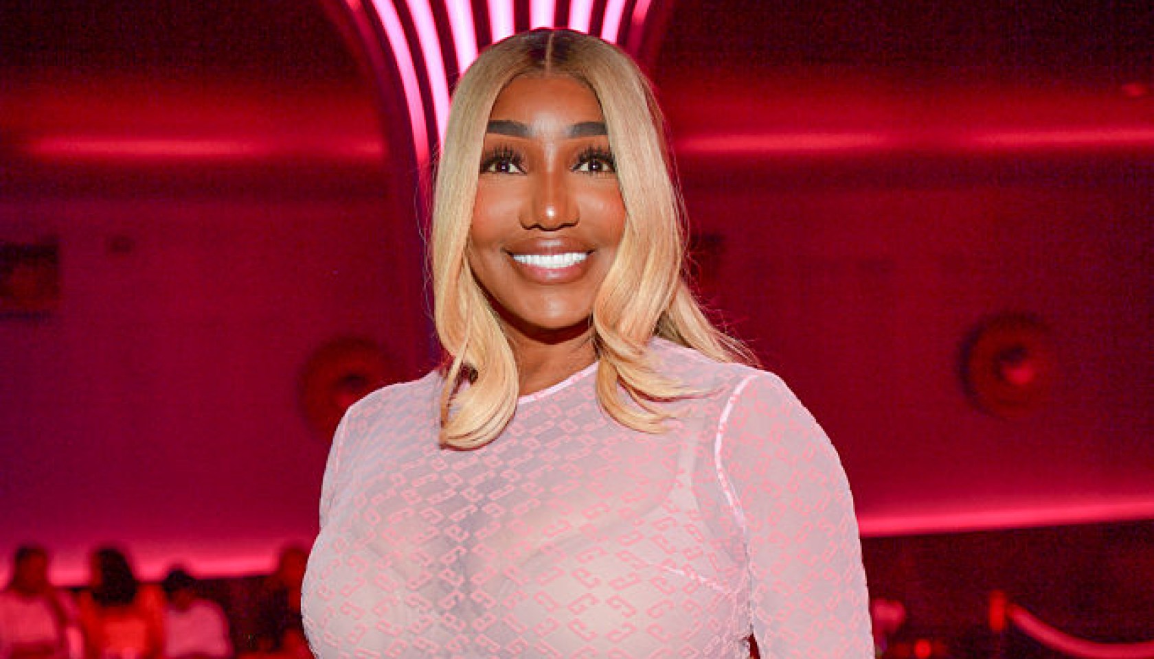 Body Tea: Nene Leakes Serves Curves In A Sexy Bedazzled Mesh Dress