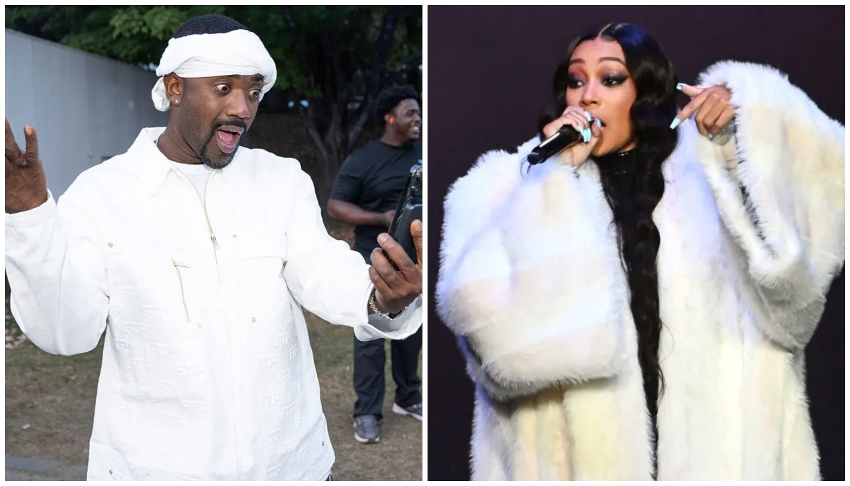 Goonica Said ‘Gimme!’ Monica Takes Ray J’s Phone Mid-Concert After His Recent Rants About Bizarre Beef Between Beyoncé & Brandy