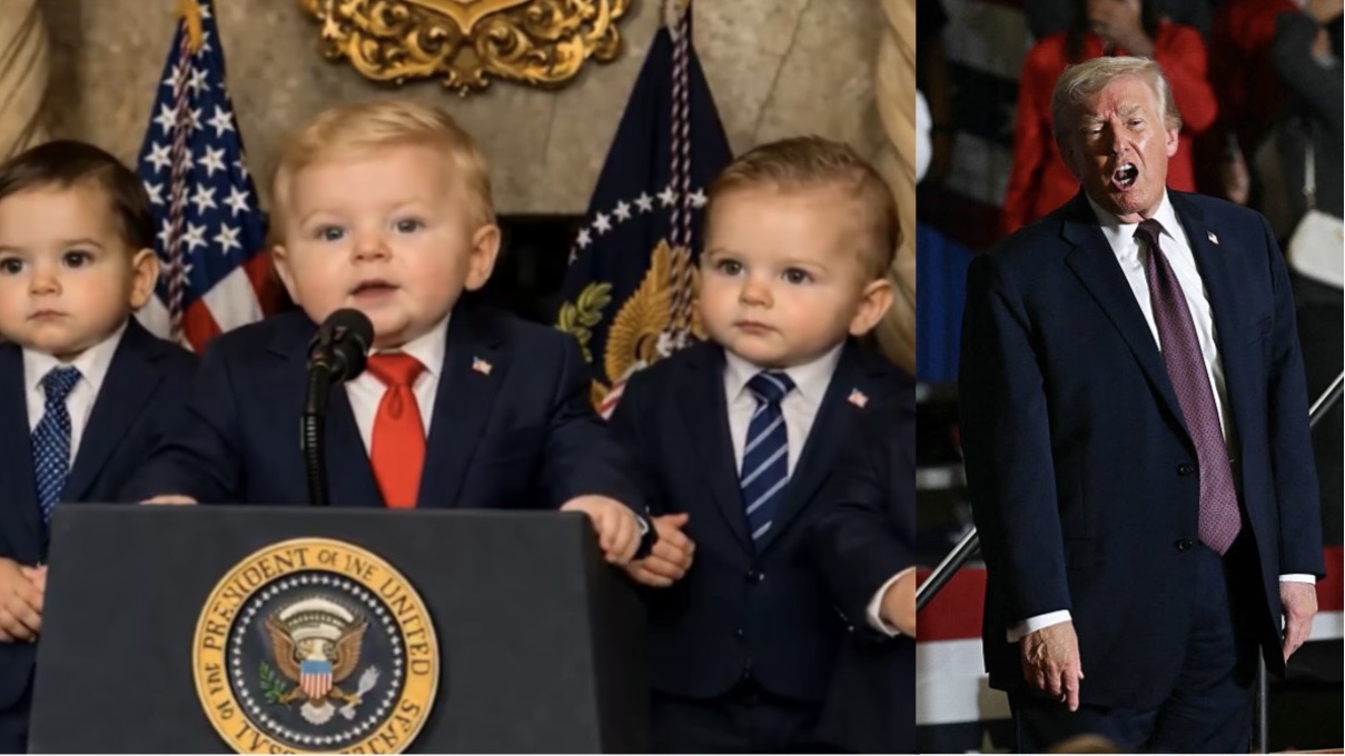 ‘These Videos Are a Must See’: Trump Wants a Battleship With His Name on It, But a Viral Video Has Folks Howling as It Turns the Moment Into Toy Story