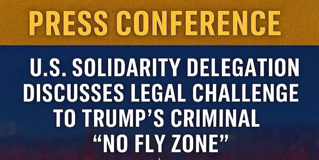 Press Conference Challenging Trump’s Venezuela No Fly Zone