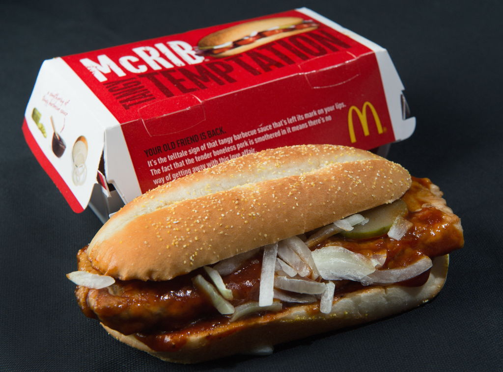 McDonald’s Responds To McRib Lawsuit Claiming It’s Really Made Of “Reconstructed” Stomach Meat